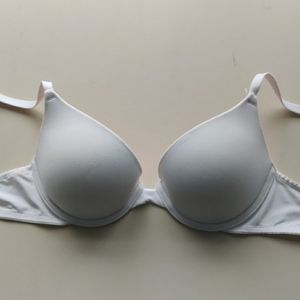 White VS Pink push up bra